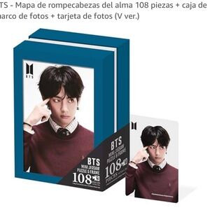 BTS Mini Jigsaw Puzzle & Frame Set